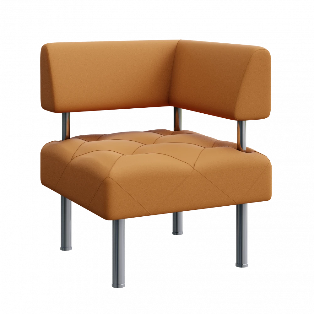 Кут "Ромб" 620х620х760 мм, тканина МЕБЛІ ТЕХНОСТИЛЬ